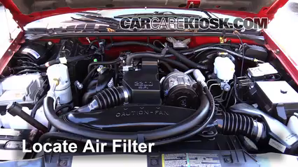 Air Filter How-To: 1994-2004 Chevrolet S10 - 1999 Chevrolet S10 2.2L 4